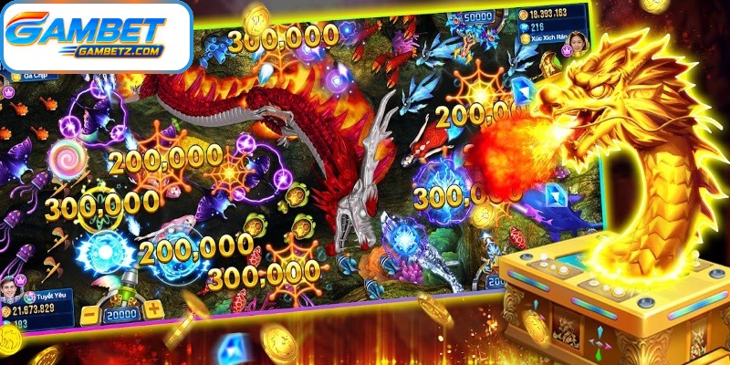Dragon King Fishing GEMBET is built around a lively underwater theme