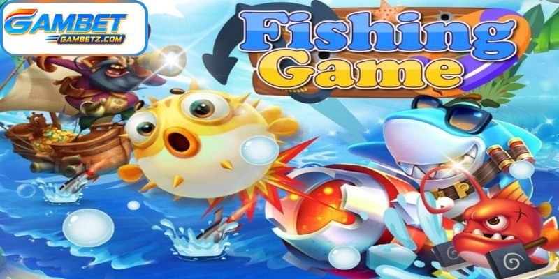 Pirate Fishing GEMBET with an adventurous ocean theme